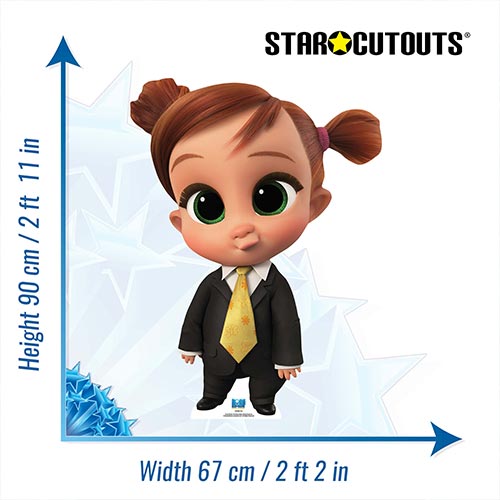 Boss Baby Tina Templeton Lifesize Cardboard Cutout 90cm Product Gallery Image